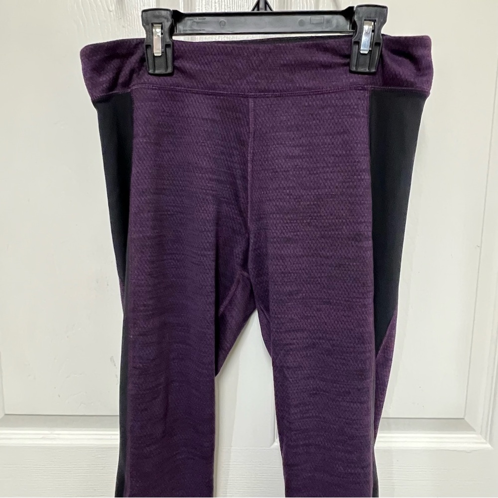 Champion Purple and Black Athletic Leggings